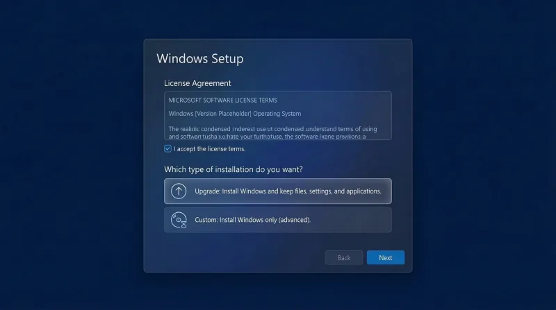 Antalya'da evde Windows kurulumu yapılıyor